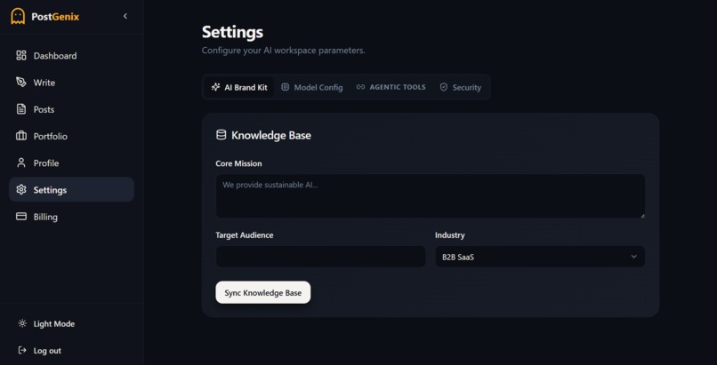 PostGenix – screenshot 10