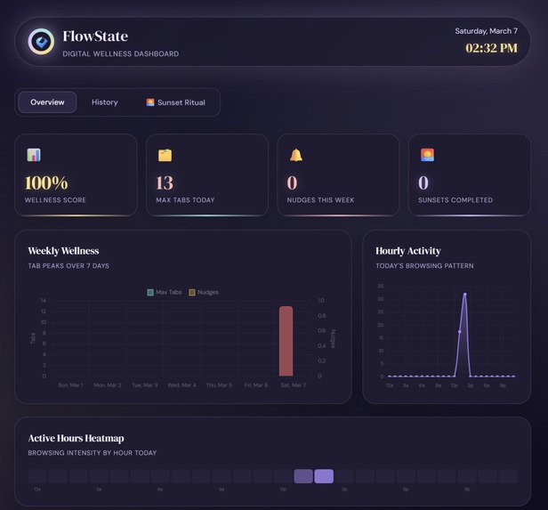 404: Team Name Not Found-FlowState:Digital Wellness Guardian – screenshot 5