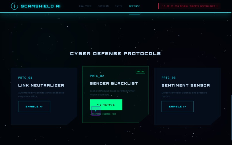 SCAMSHIELD AI – screenshot 1