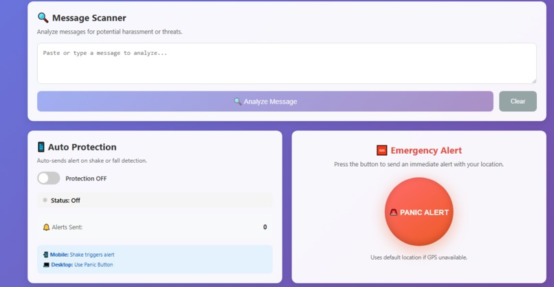 SafeHER AI – screenshot 2