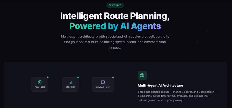 EcoRouteAgent - AI-powered green mobility planner – screenshot 3