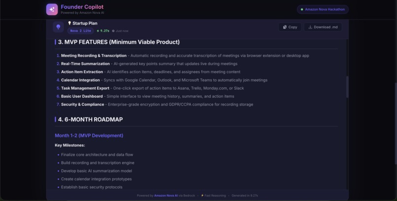 Founder-Copilot – screenshot 4