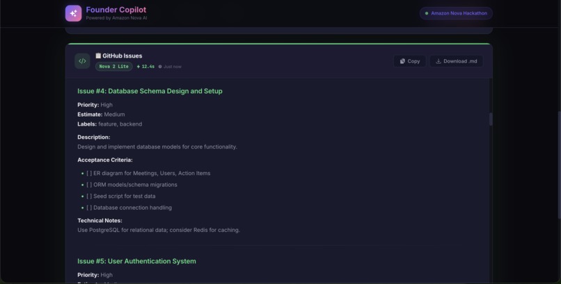 Founder-Copilot – screenshot 6
