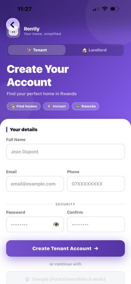 RENTLY – screenshot 2