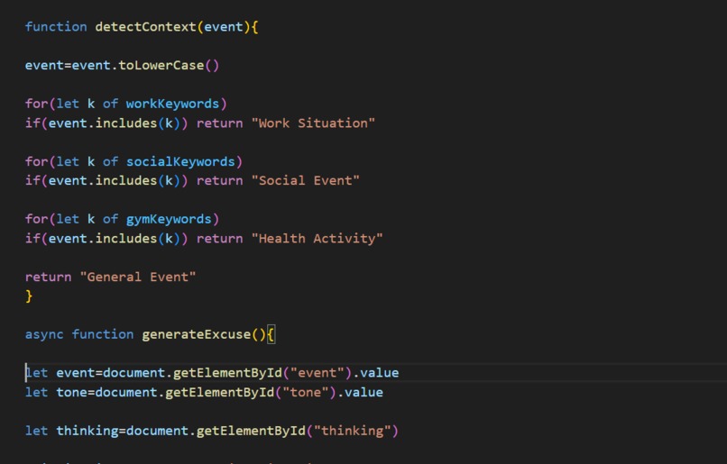 ExcuseMaster-AI – screenshot 2