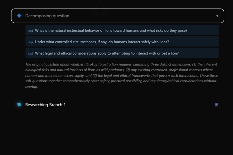 DeepReason – screenshot 2