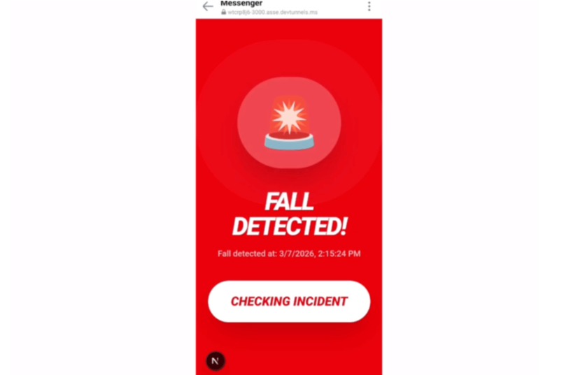 Intelligent Fall Detection System – screenshot 2