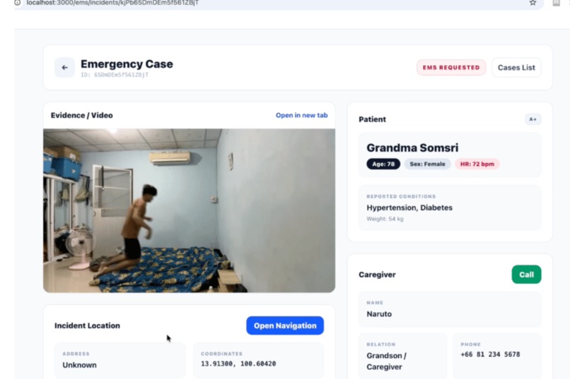 Intelligent Fall Detection System – screenshot 5