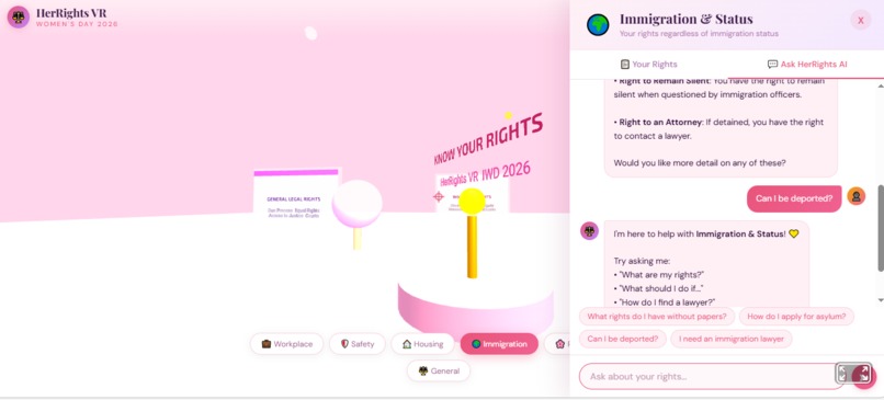 HerRights VR – screenshot 3