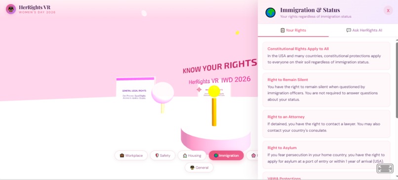 HerRights VR – screenshot 5