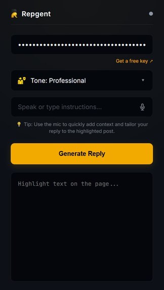 Repgent – screenshot 1