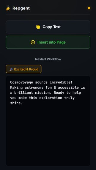 Repgent – screenshot 2