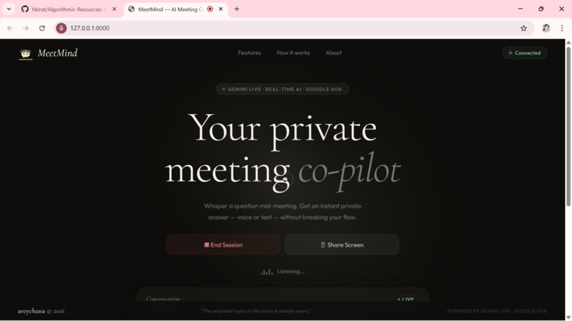 MeetMind – screenshot 2
