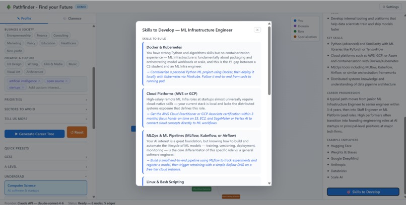 Pathfinder - Find your Future – screenshot 3