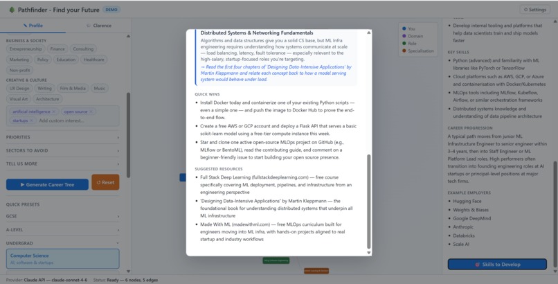 Pathfinder - Find your Future – screenshot 4