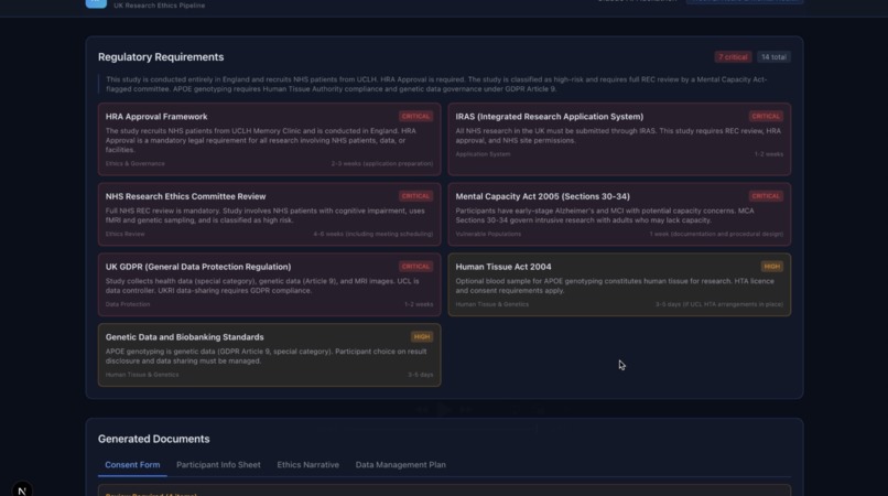 Ethics Review Accelerator (ERA) – screenshot 5