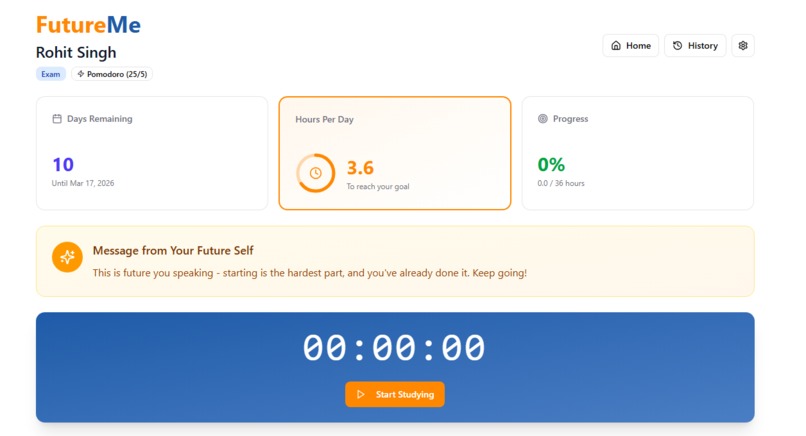 FutureMe – screenshot 4