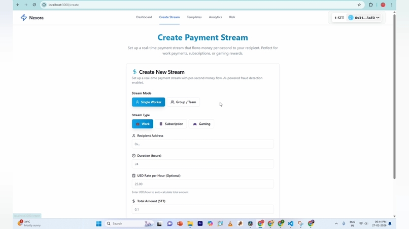 Nexora Treasury  – screenshot 1