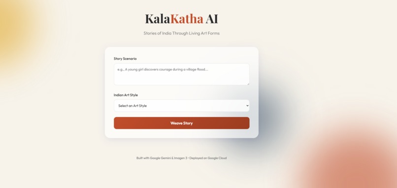 KalaKatha AI – screenshot 1