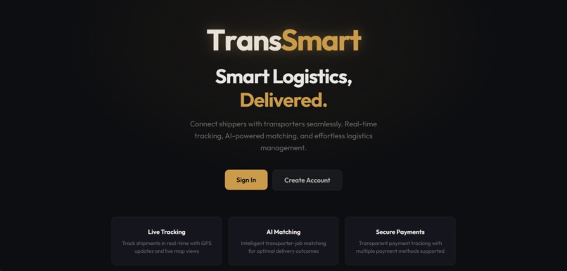 TransSmart – screenshot 1