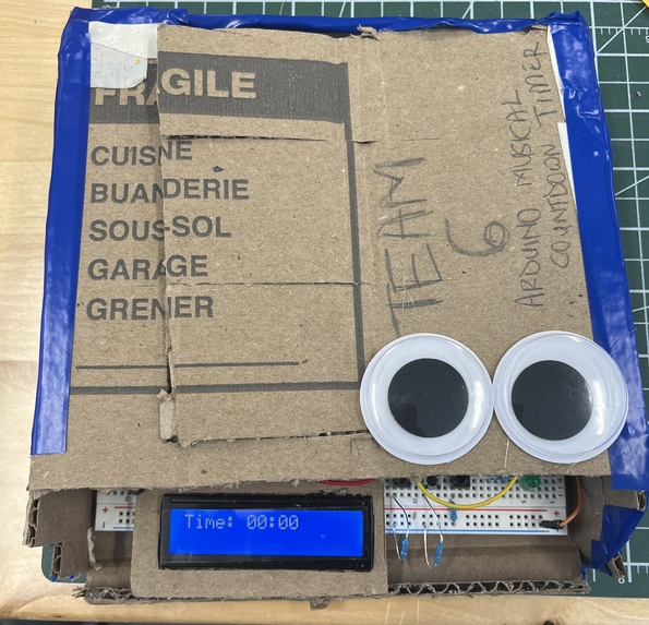 Umake Team 6:  Arduino Musical Countdown Timer – screenshot 2