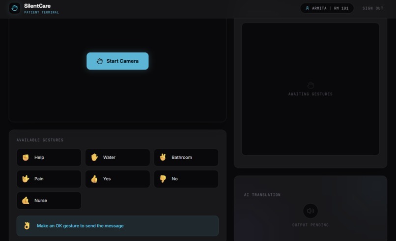 SilentCare – screenshot 2