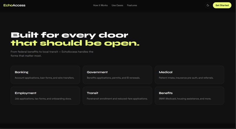 EchoAccess – screenshot 3