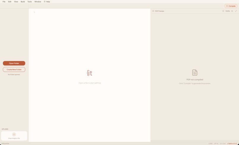 TeX-it – screenshot 1