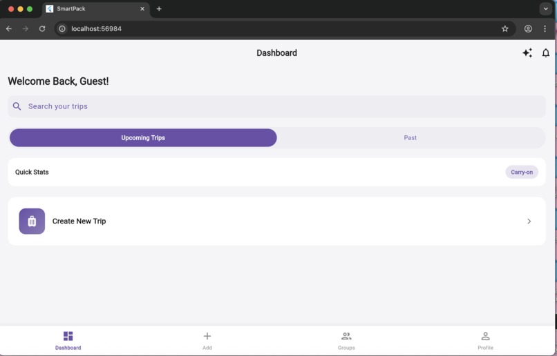 PackWise – screenshot 3