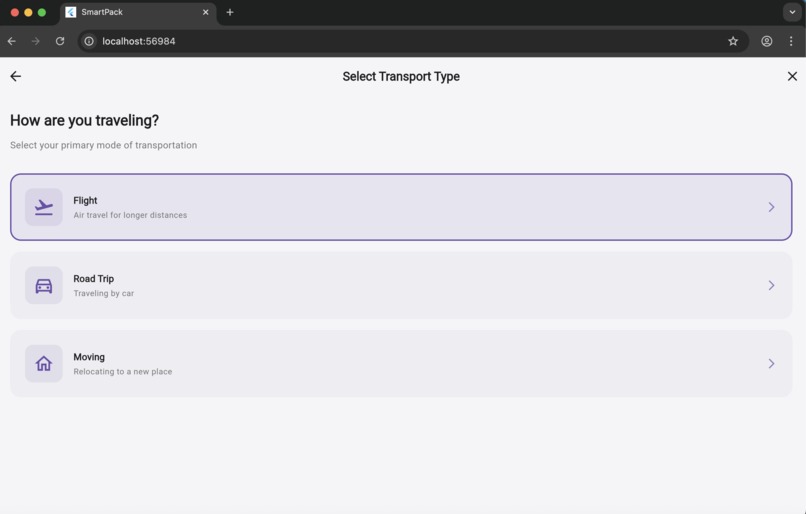 PackWise – screenshot 4