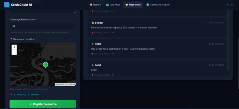 CrisisChain AI – screenshot 4