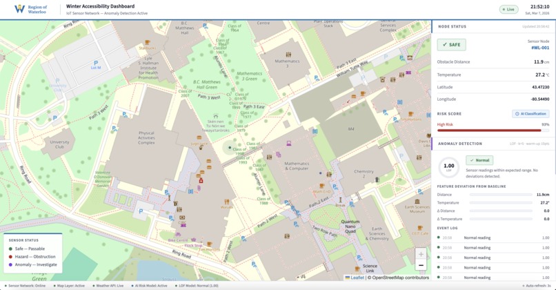SnowSense IoT Network – screenshot 1