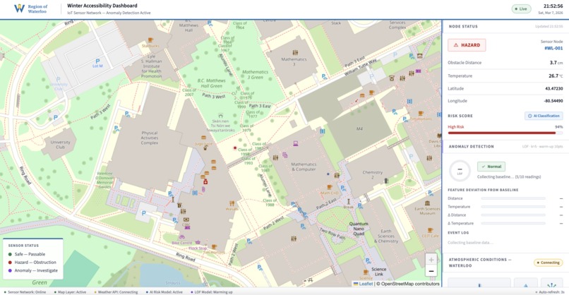 SnowSense IoT Network – screenshot 2