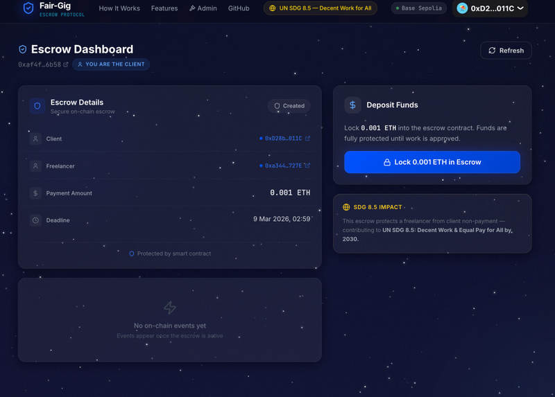 Fair-Gig – screenshot 3