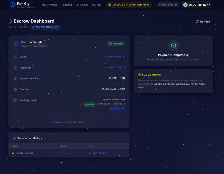 Fair-Gig – screenshot 13