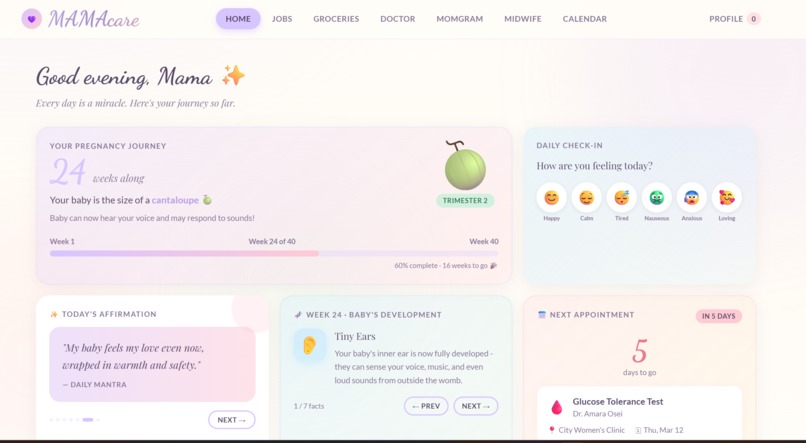 MamaCare – screenshot 3