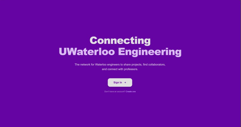 UW Eng Network – screenshot 1