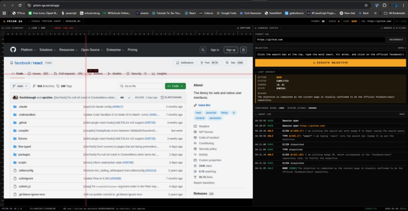 Prism QA – screenshot 2