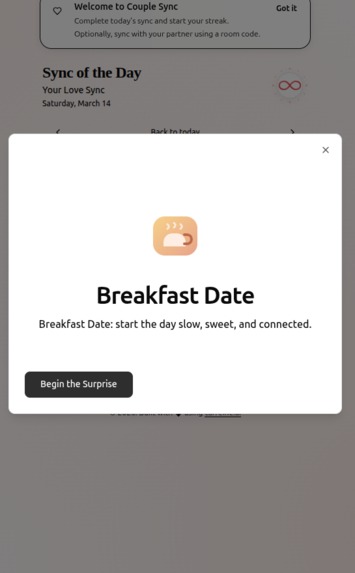 Couple_Sync – screenshot 4