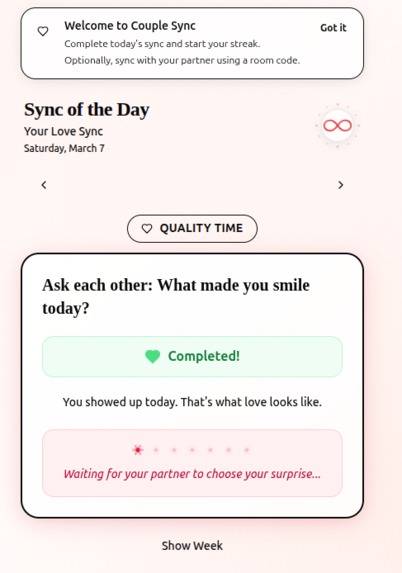 Couple_Sync – screenshot 6