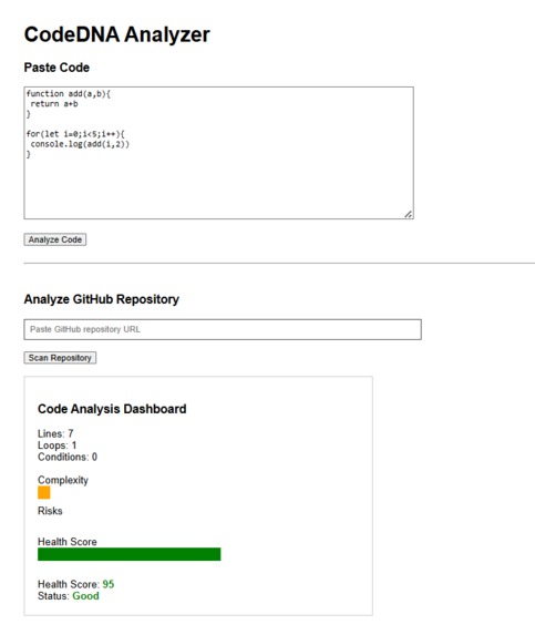 CodeDNA – screenshot 3