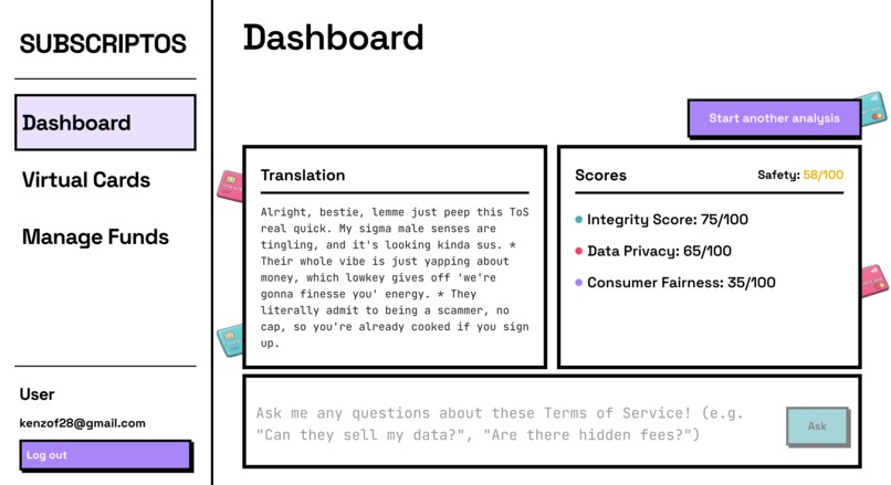 Subscriptos – screenshot 4