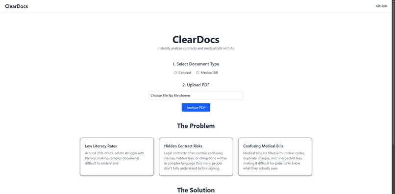 ClearDocs – screenshot 2