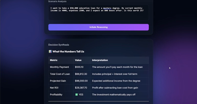 DecisionOS – screenshot 1