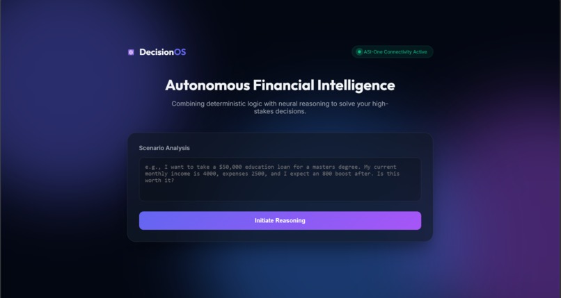 DecisionOS – screenshot 2
