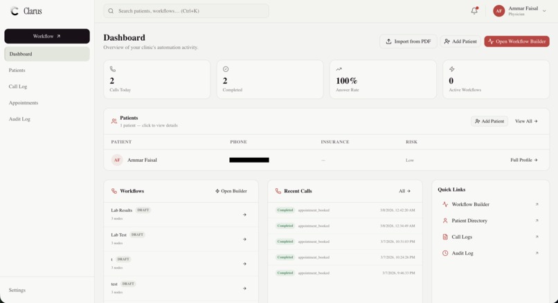 Clarus – screenshot 3