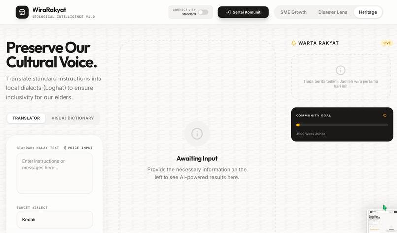 WiraRakyat – screenshot 2