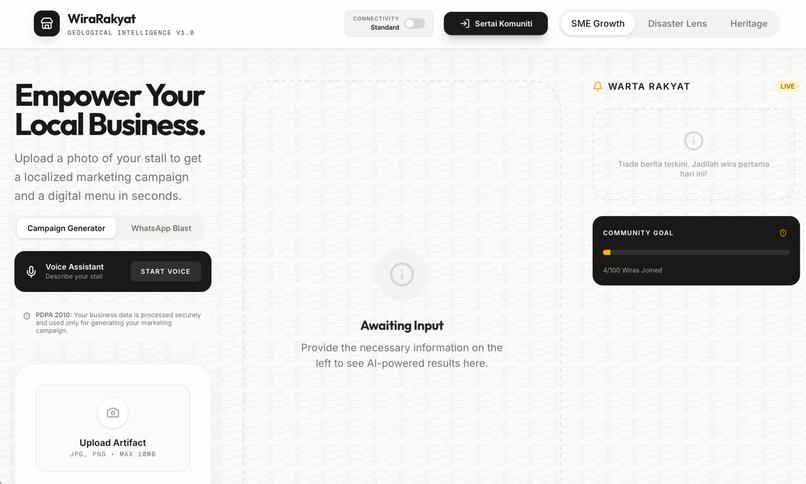 WiraRakyat – screenshot 1