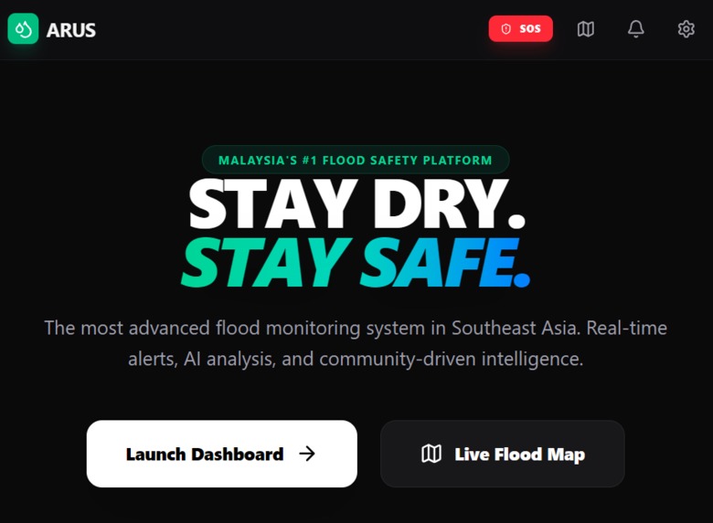 Arus: Stay Dry Stay Safe – screenshot 1