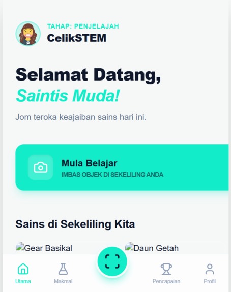 CelikSTEM – screenshot 1